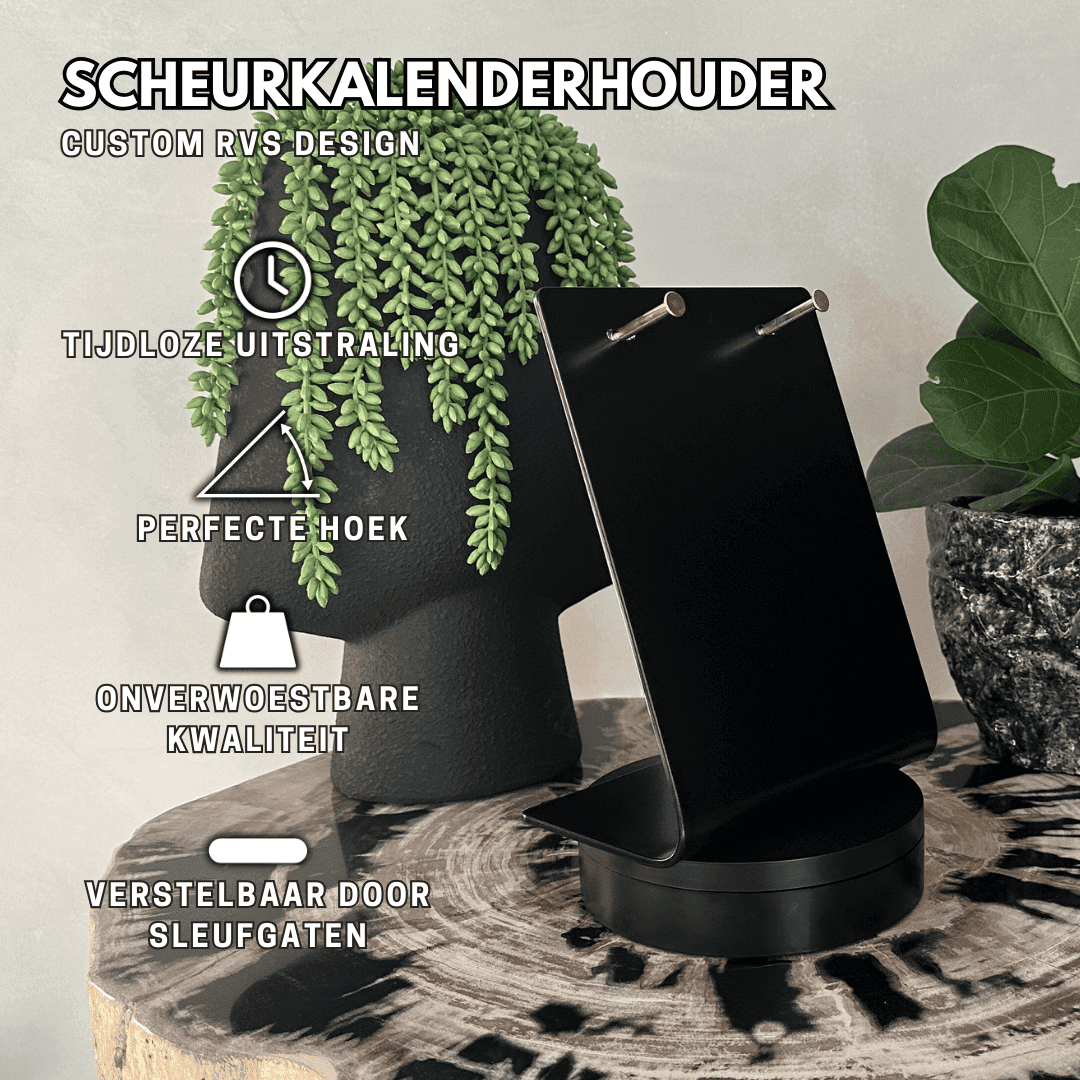 Scheurkalender Standaard Zwart - Afbeelding 4