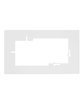 WCD afdekplaat wit 2-voudig 1 cm afdekking – RAL 9010 mat