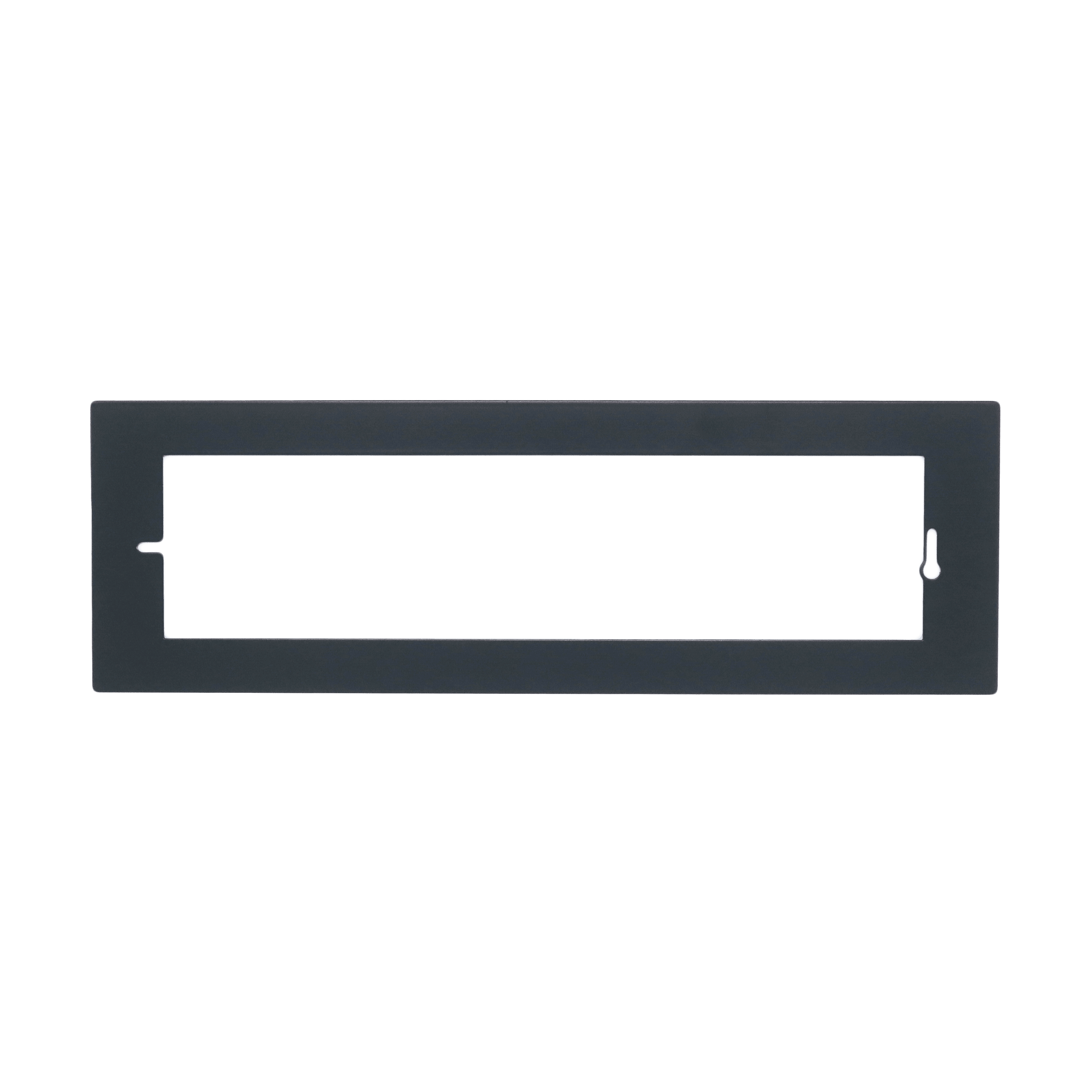 WCD afdekplaat antraciet 4-voudig 1 cm afdekking - RAL 7021 mat