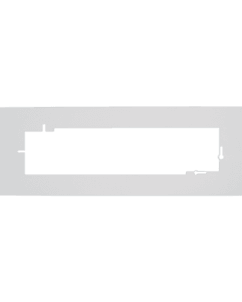 WCD afdekplaat wit 4-voudig 2 cm afdekking – RAL 9010 mat