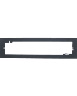 WCD afdekplaat antraciet 5-voudig 1 cm afdekking – RAL 7021 mat