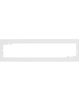 WCD afdekplaat wit 5-voudig 1 cm afdekking – RAL 9010 mat