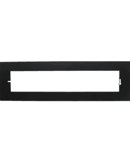 WCD afdekplaat zwart 5-voudig 2 cm afdekking – RAL 9005 mat