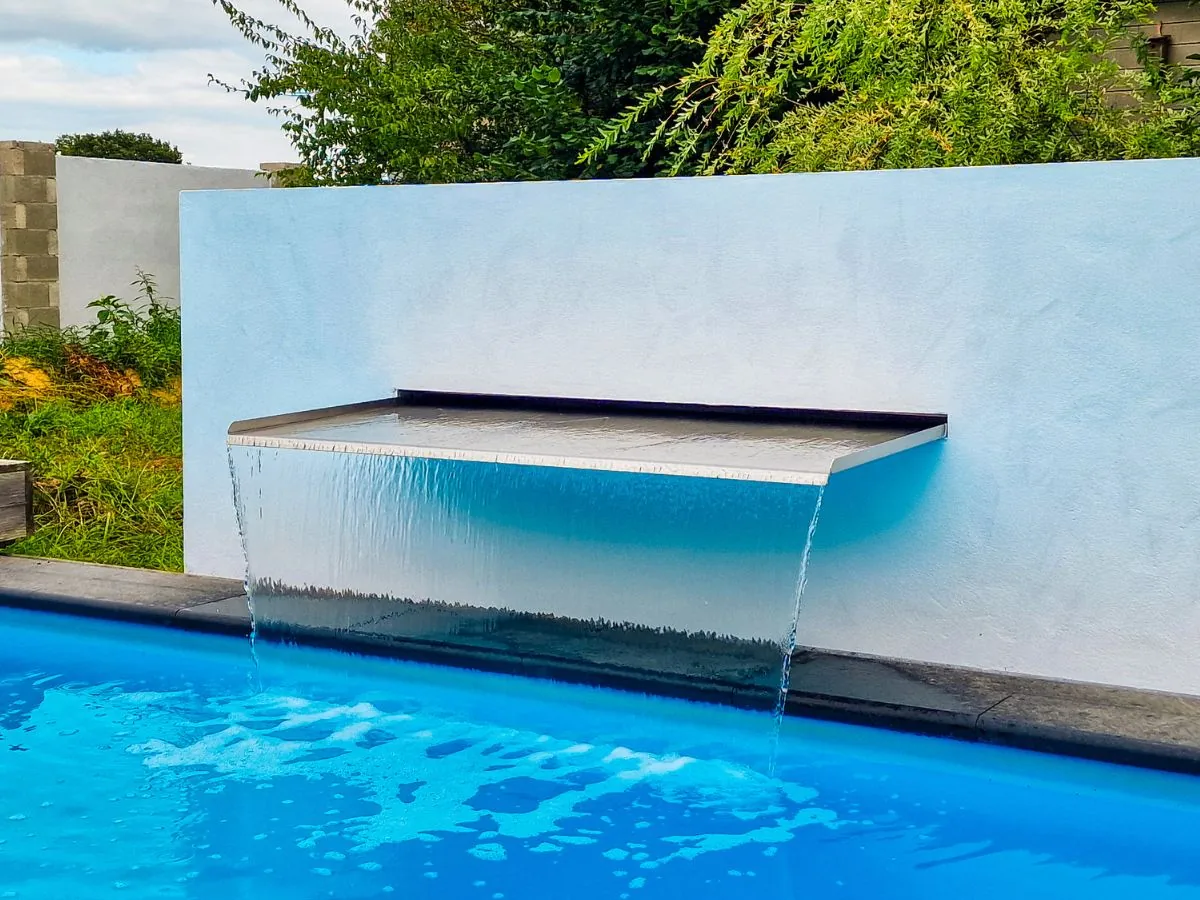 RVS waterval Livingstone 180 cm breed